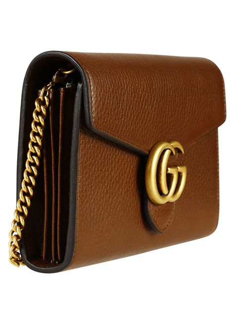 gucci marmont mini chain bag